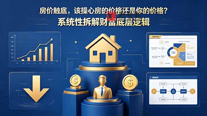 (18602期)付费文章:房价触底,该操心房的价格还是你的价格?系统性拆解财富底层逻辑 (18602期)付费文章:房价触底,该操心房的价格还是你的价格?系统性拆解财富底层逻辑