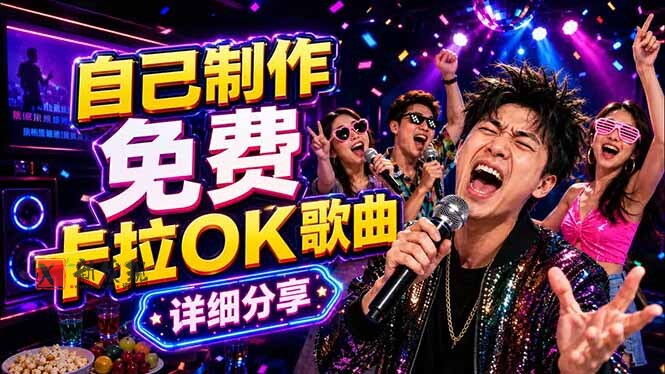 (18610期)免费卡拉OK歌曲制作全攻略:音轨分离字幕制作,零基础快速做出专业K歌视频 (18610期)免费卡拉OK歌曲制作全攻略:音轨分离字幕制作,零基础快速做出专业K歌视频