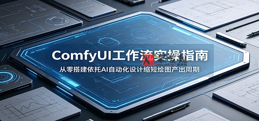 ComfyUI 工作流实操指南:从零搭建依托AI自动化设计缩短绘图产出周期 ComfyUI 工作流实操指南:从零搭建依托AI自动化设计缩短绘图产出周期