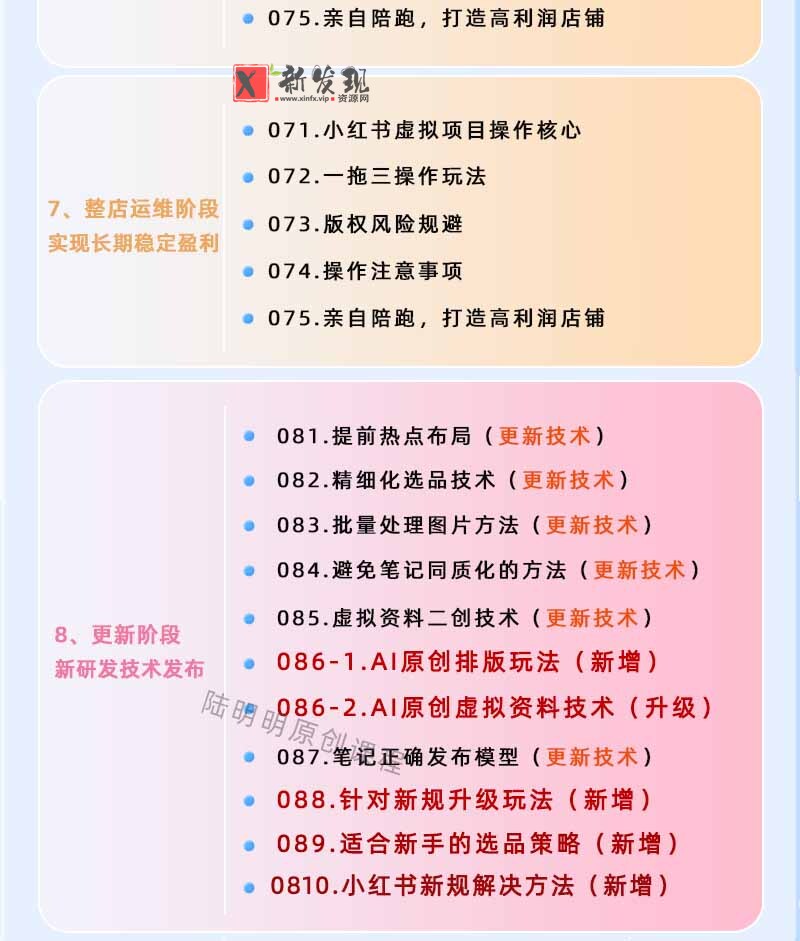 (18764期)小红书虚拟项目特训班9.0,全面拥抱AI,批量产出原创PPT货源,单品/单店纯利润几万到几十W (18764期)小红书虚拟项目特训班9.0,全面拥抱AI,批量产出原创PPT货源,单品/单店纯利润几万到几十W