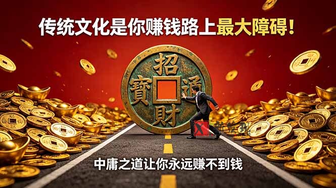 (18872期)付费文章:传统文化是你赚钱路上最大障碍!中庸之道让你永远赚不到钱 (18872期)付费文章:传统文化是你赚钱路上最大障碍!中庸之道让你永远赚不到钱