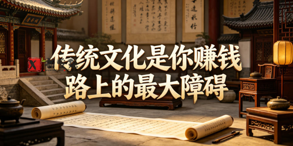 付费文章:传统文化是你賺钱路上的最大障碍-新发现资源网