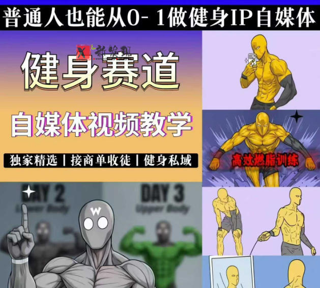 （19062期）抖音健身热门短视频教学：居家健身减脂塑形力量训练，精选独家，接商单或者健身私域