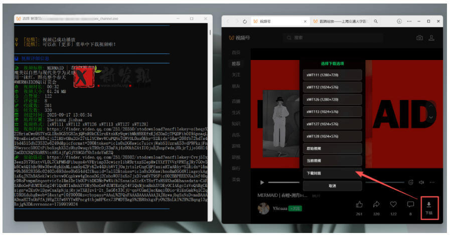 Github热门工具,视频号下载神器又来了!一键注入下载按钮,轻松下载,使用便捷wx_channel Github热门工具,视频号下载神器又来了!一键注入下载按钮,轻松下载,使用便捷wx_channel