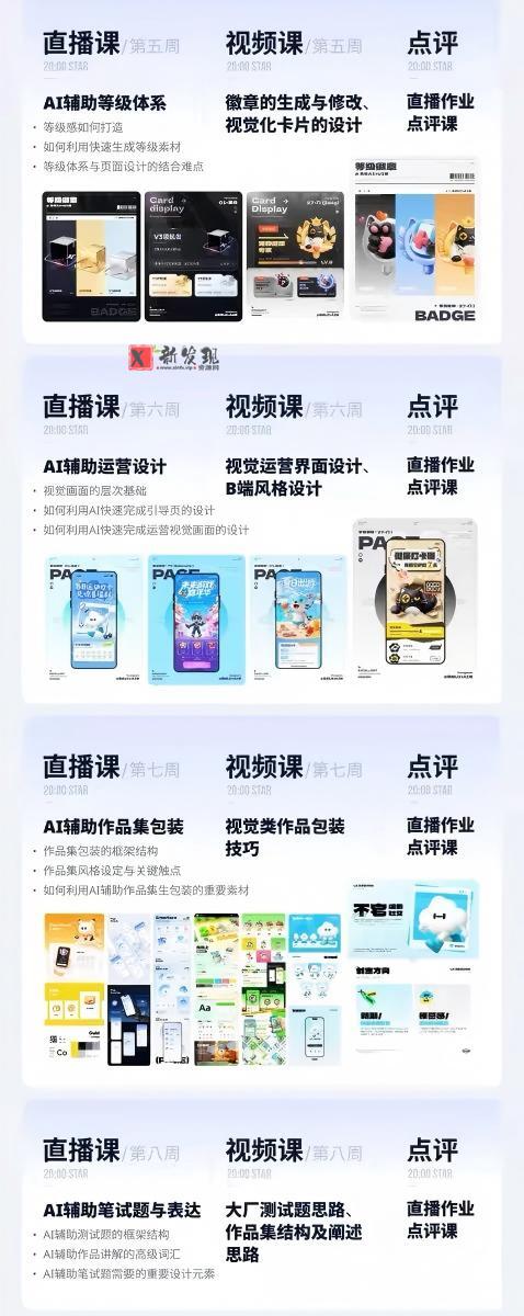 (19378期)AI+UI系统实战课:十周完整教学|图标IP运营视觉|笔试作品集交互动效全套落地教程 (19378期)AI+UI系统实战课:十周完整教学|图标IP运营视觉|笔试作品集交互动效全套落地教程