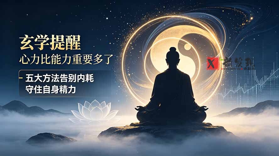 (19474期)付费文章:玄学提醒-心力比能力重要多了,五大方法告别内耗守住自身精力-新发现资源网