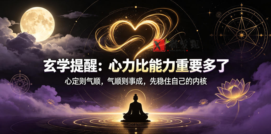 付费文章:玄学提醒:心力比能力重要多了-新发现资源网