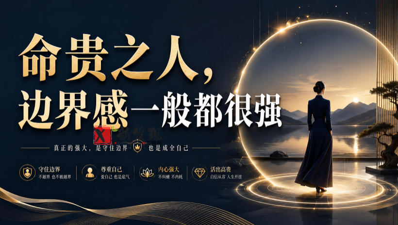付费文章：命贵之人，边界感一般都很强-新发现资源网
