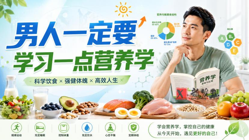 付费文章：男人一定要学习一点营养学-新发现资源网