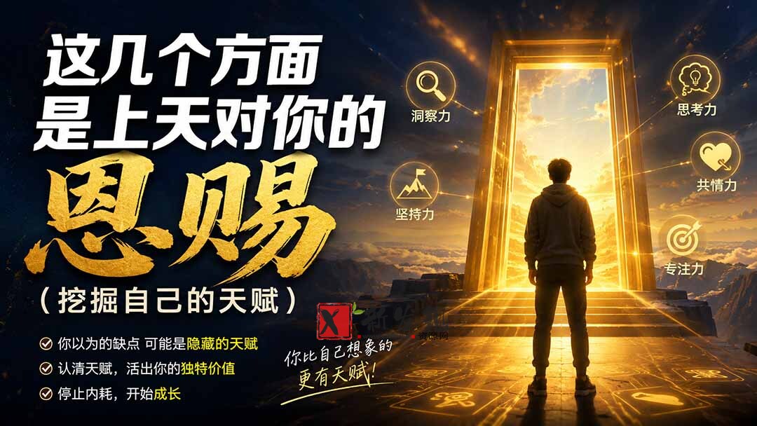 (19964期)付费文章:这几个方面是上天对你的恩赐(挖掘自己的天赋)-新发现资源网