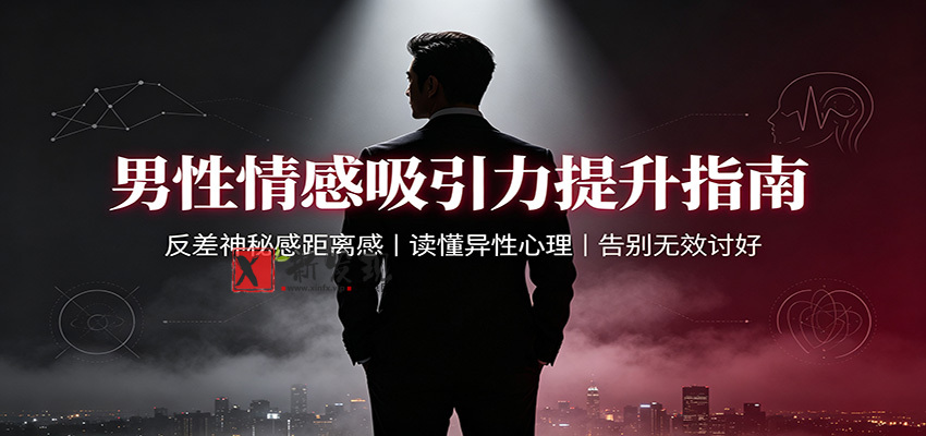 男性情感吸引力提升指南:反差神秘感距离感,读懂异性心理,告别无效讨好-新发现资源网