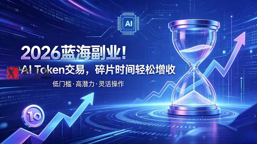 (19997期)AI Token算力赛道!普通人可入局的数字副业-新发现资源网