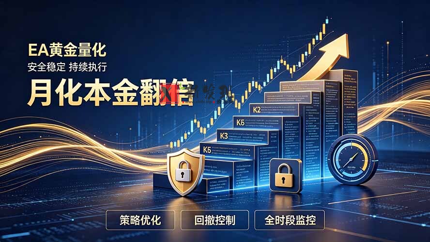 （19714期）全新EA量化打法，月化本金翻倍的全新策略，安全稳定持续输出-新发现资源网