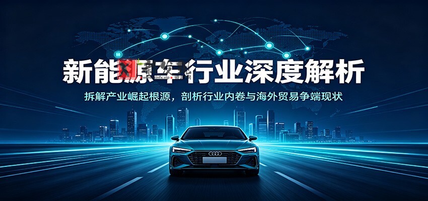 新能源车行业深度解析：拆解产业崛起根源，剖析行业内卷与海外贸易争端现状-新发现资源网