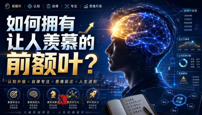 付费文：如何拥有让人羡慕的前额叶？