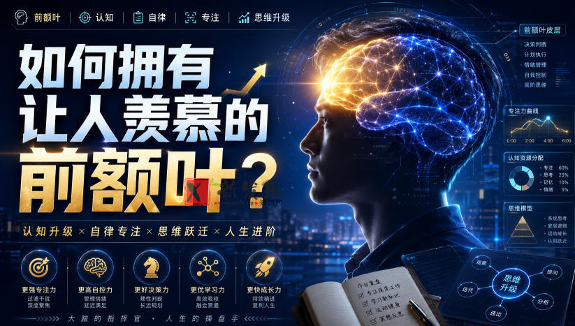 付费文：如何拥有让人羡慕的前额叶？-新发现资源网