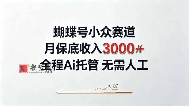 (20323期)视频号小众领域,月收入3000+, 全程Ai托管操作 新人2天学会!-新发现资源网