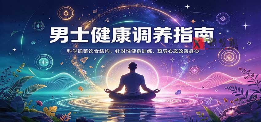 男士健康调养指南：科学调整饮食结构，针对性健身训练，疏导心态改善身心-新发现资源网