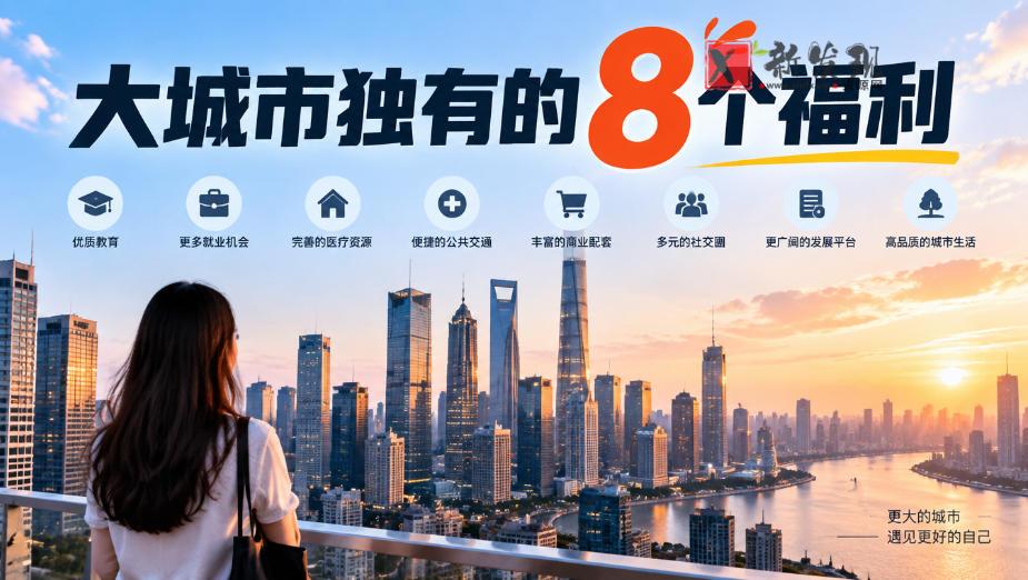 某公众号付费文章：大城市独有的8个福利-新发现资源网