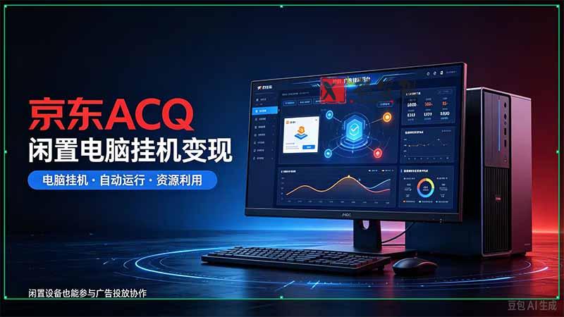 京东ACQ是什么？闲置电脑挂机采集项目拆解-新发现资源网