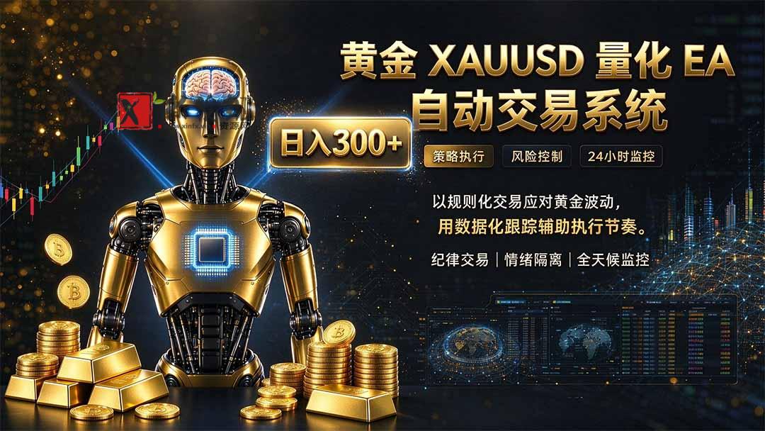 普通人也能玩转AI量化：不盯盘，不熬夜，一套智投EA让策略自动跑-新发现资源网