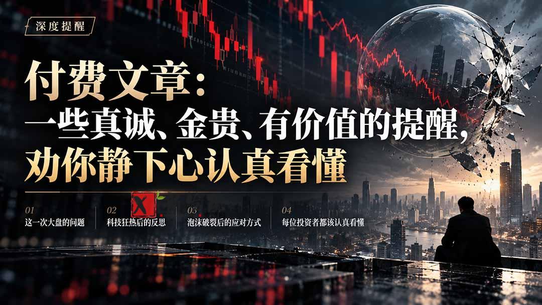 付费文章：一些真诚、金贵、有价值的提醒，劝你静下心认真看懂-新发现资源网