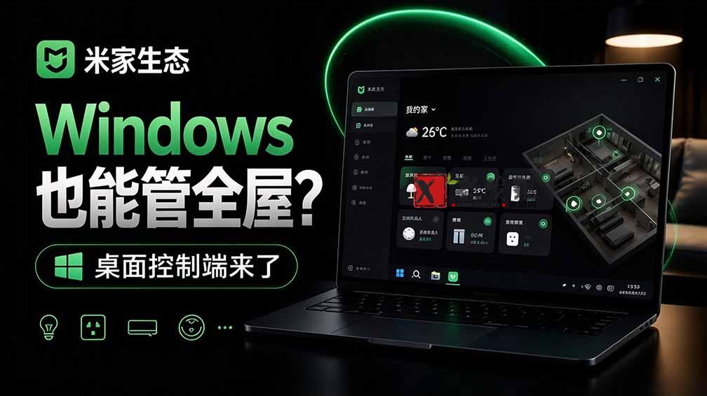 Windows电脑也能管全屋？这下真省心，米家生态桌面控制端来了，Github最新开源，MiHome-Windows-新发现资源网