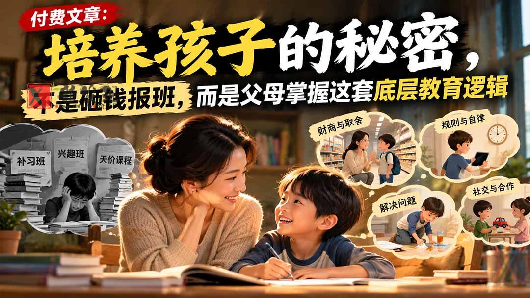 (21179期)付费文章:培养孩子的秘密,不是砸钱报班,而是父母掌握这套底层教育逻辑 20261027050118-6ae0301e72519.jpg