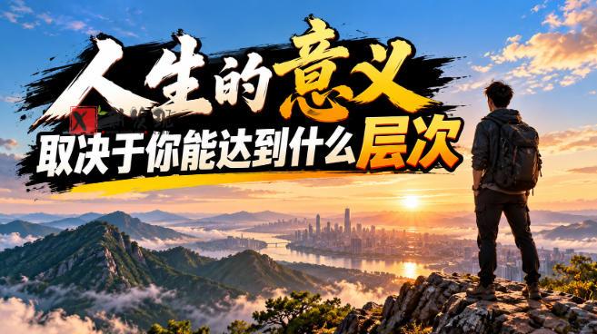 某公众号付费文章：人生的意义，取决于你能达到什么层次-新发现资源网