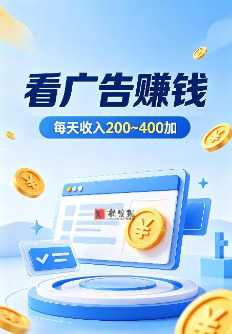 普通人翻身副业，ai自动浏览广告计划，零经验上手，日入300-400+，稳定增收，风口红利【揭秘】-新发现资源网