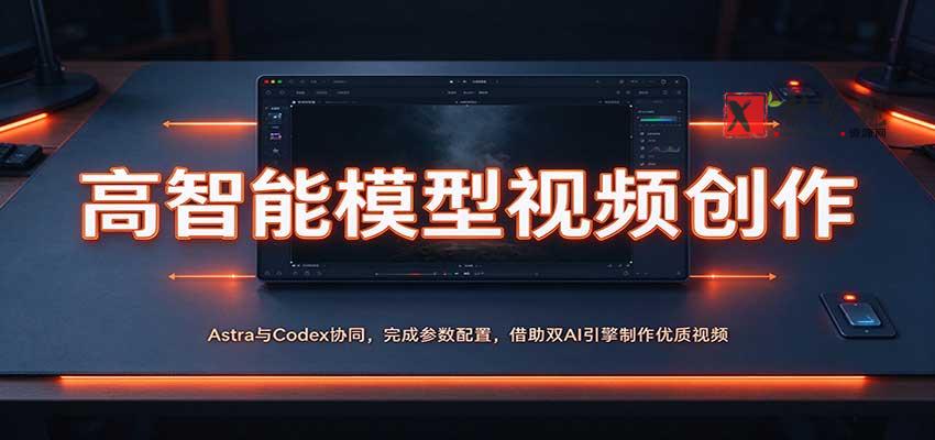 高智能模型视频创作：Astra与Codex协同，完成参数配置，借助双AI引擎制作优质视频-新发现资源网